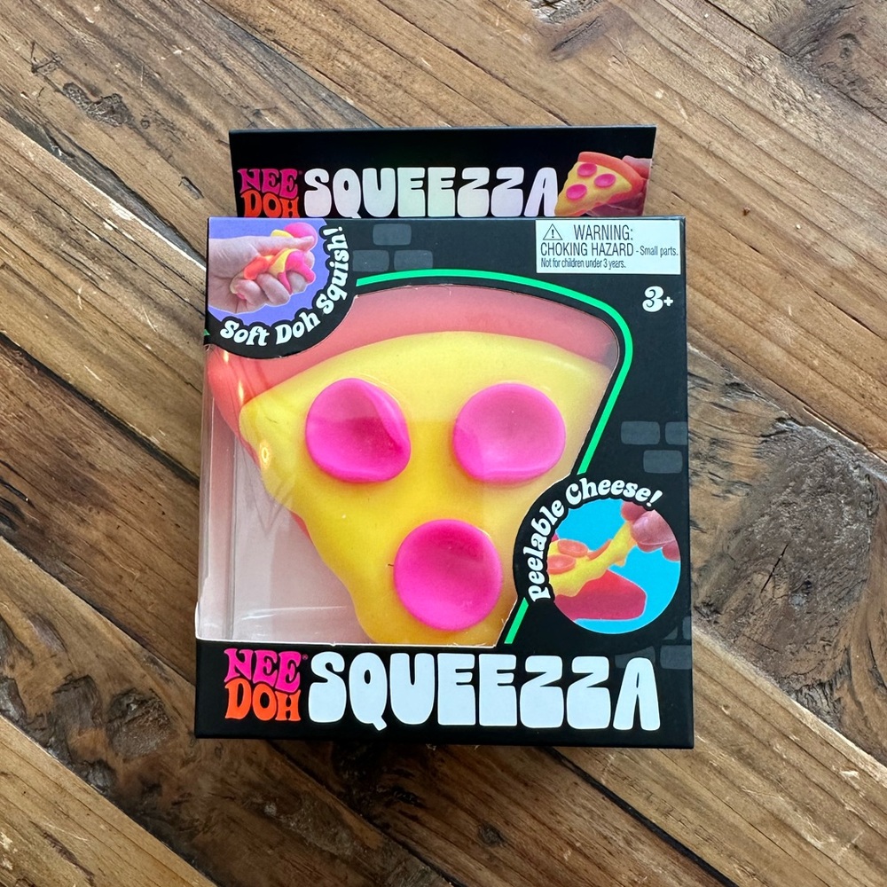 Squeeza Soft Doh Squish Pizza Toy